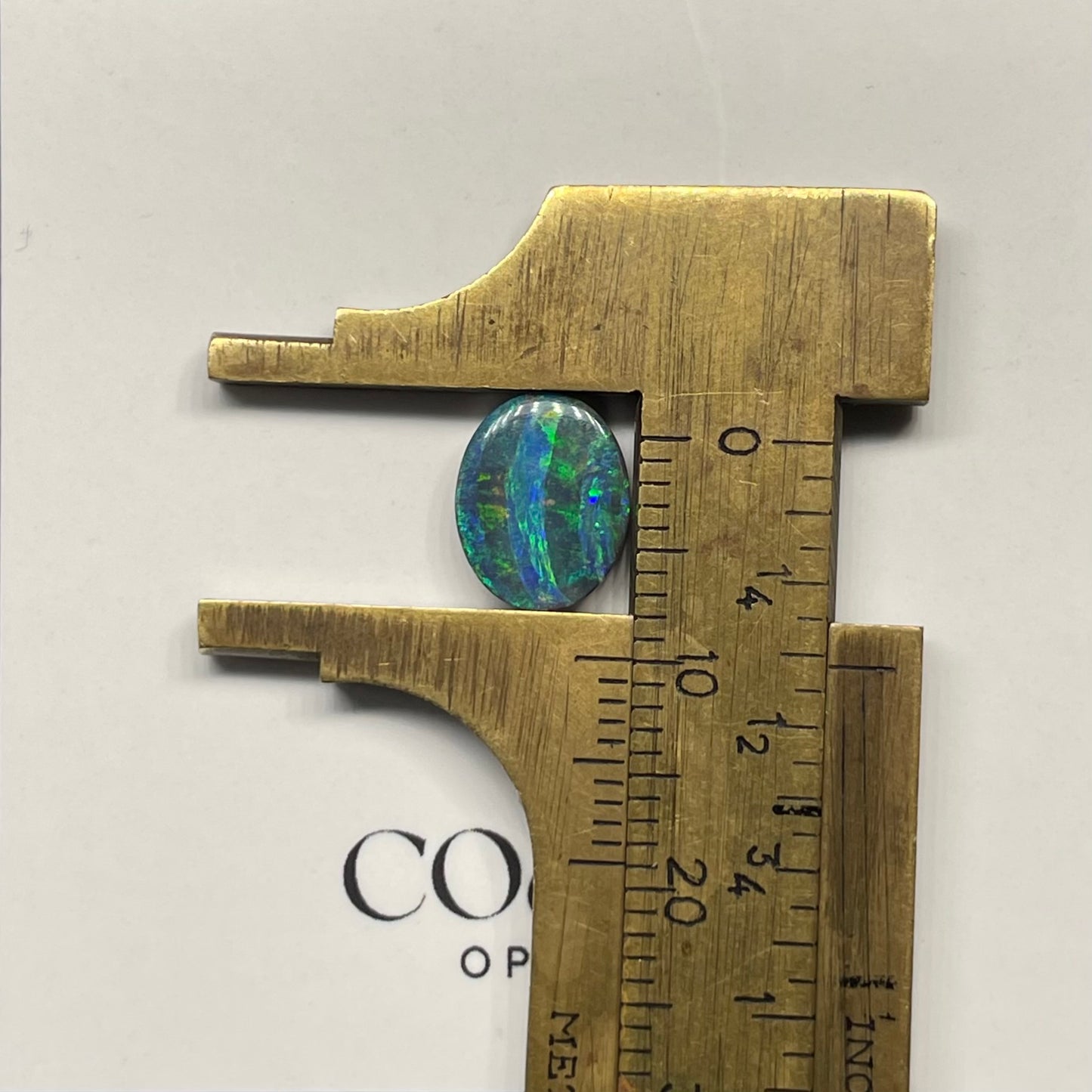 Striped calibrated boulder opal 2.28ct