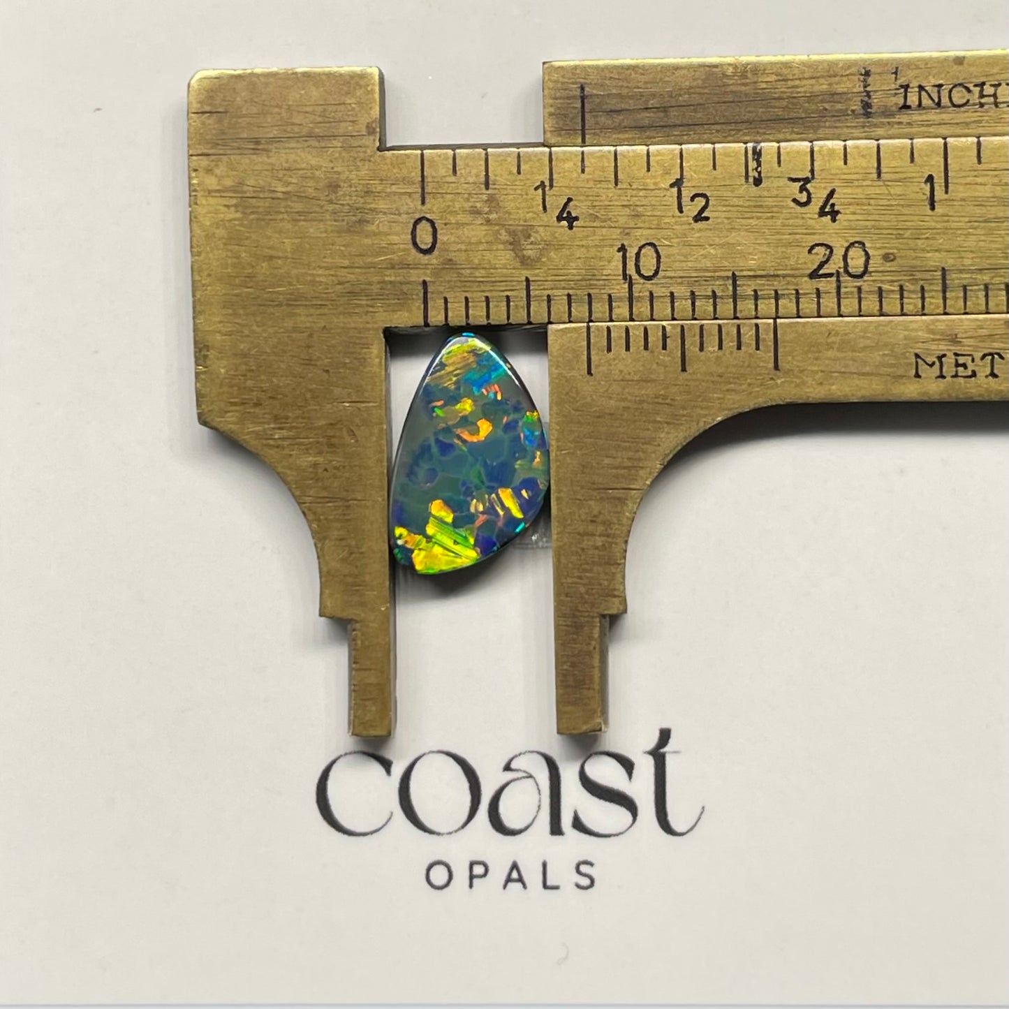 Multi-Color Freeform Boulder Opal 3.0ct