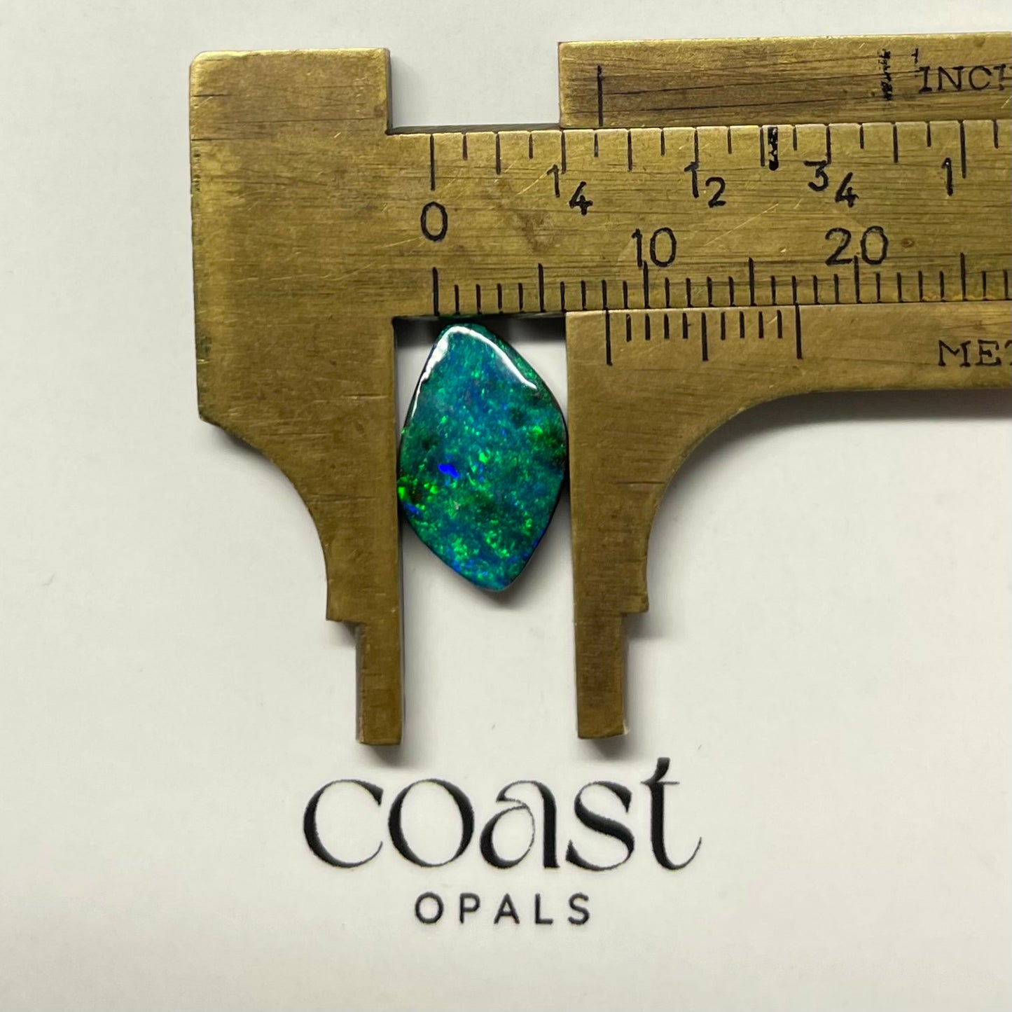 Turquoise Freeform boulder opal 3.38ct