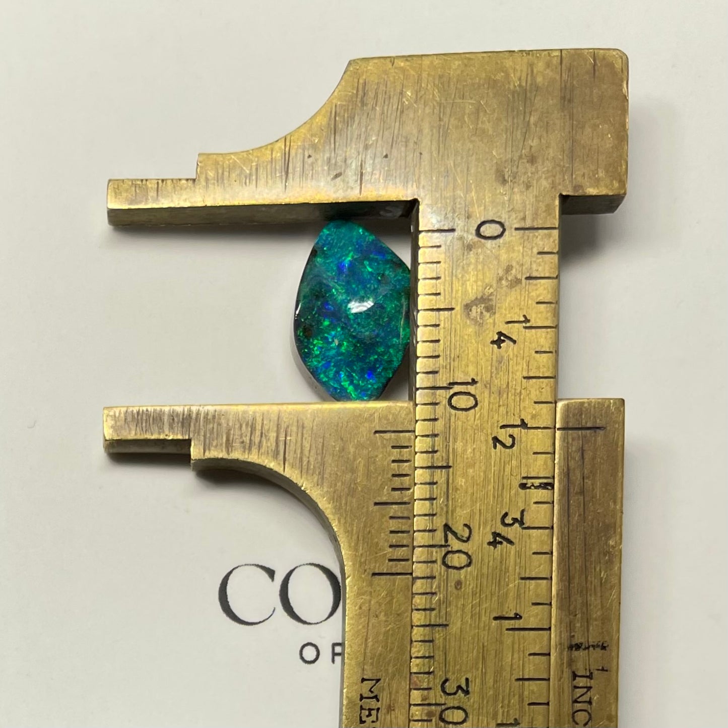 Turquoise Freeform boulder opal 3.38ct