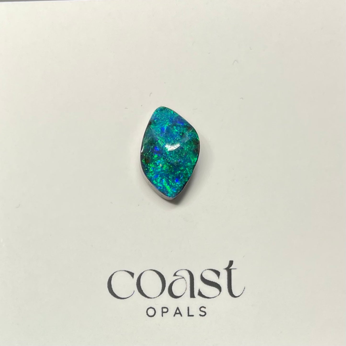 Turquoise Freeform boulder opal 3.38ct