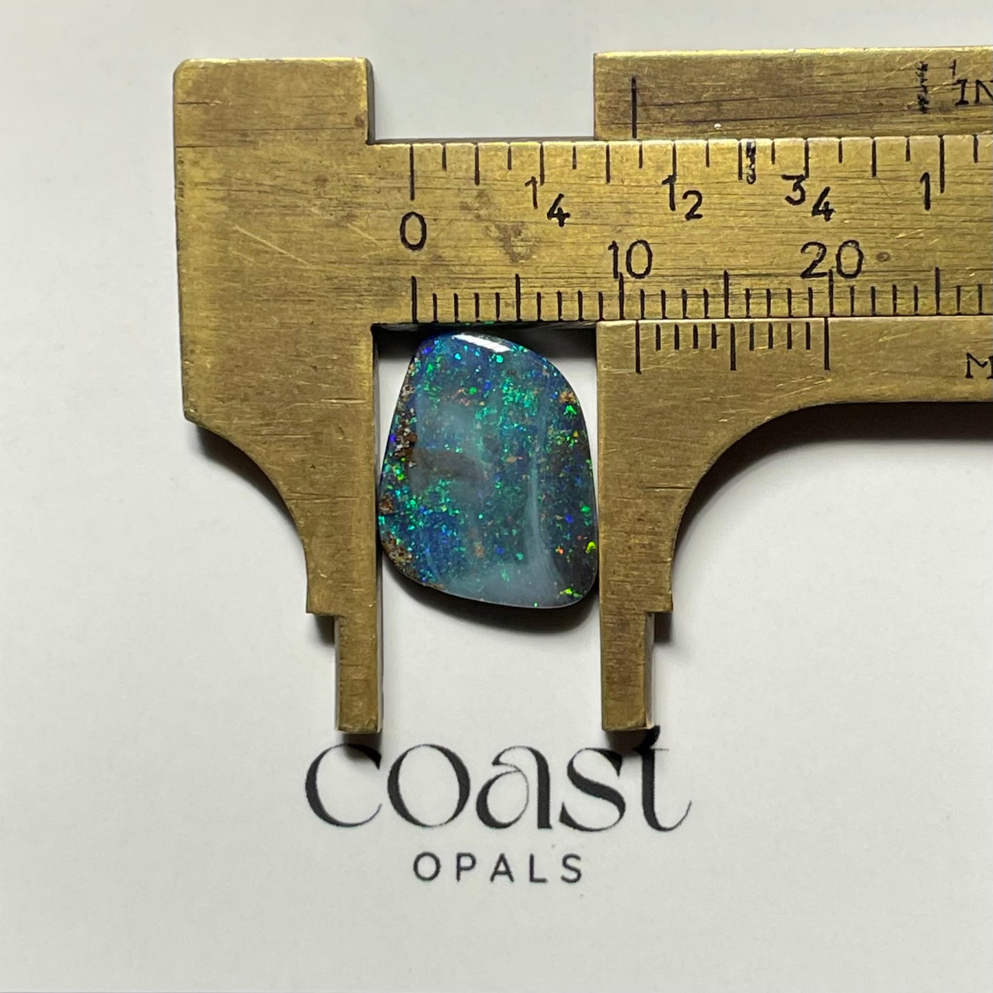 Freeform - Aqua boulder opal 3.7ct