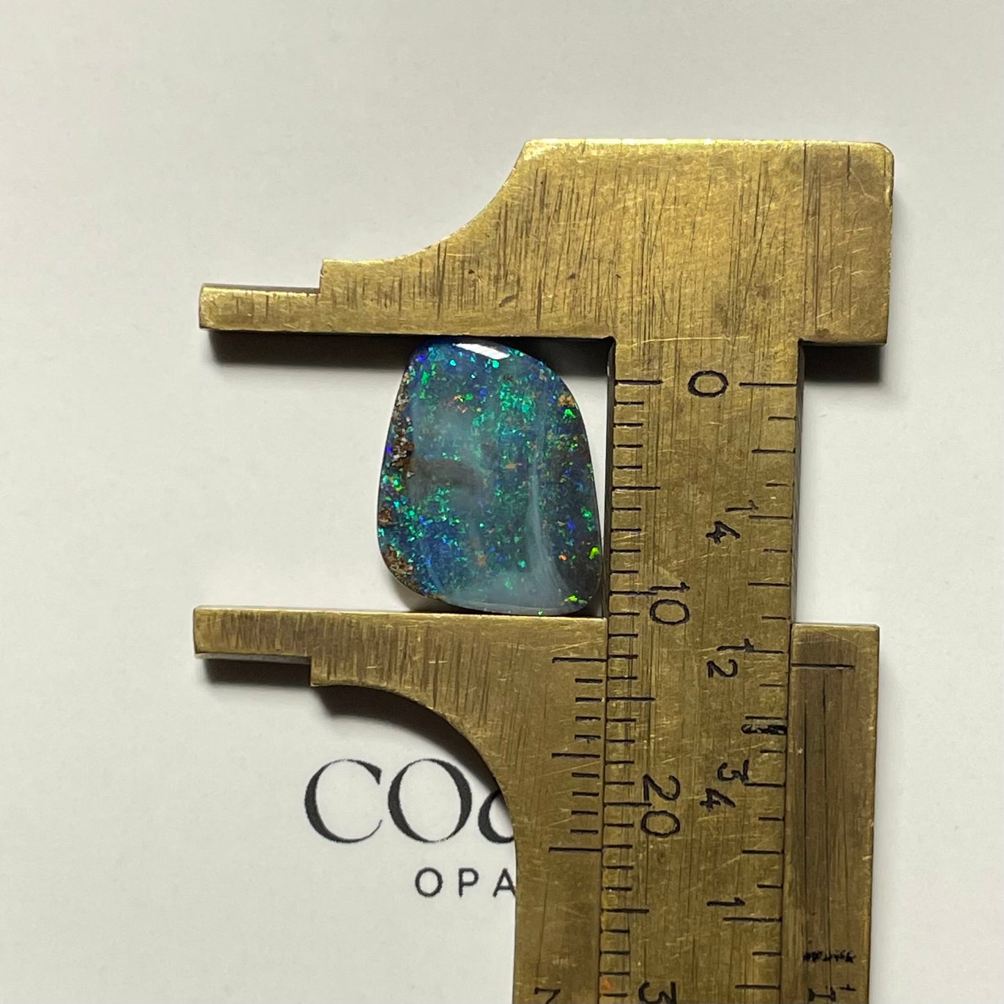 Freeform - Aqua boulder opal 3.7ct