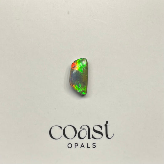 Red-Green Freeform Boulder Opal 1.68ct