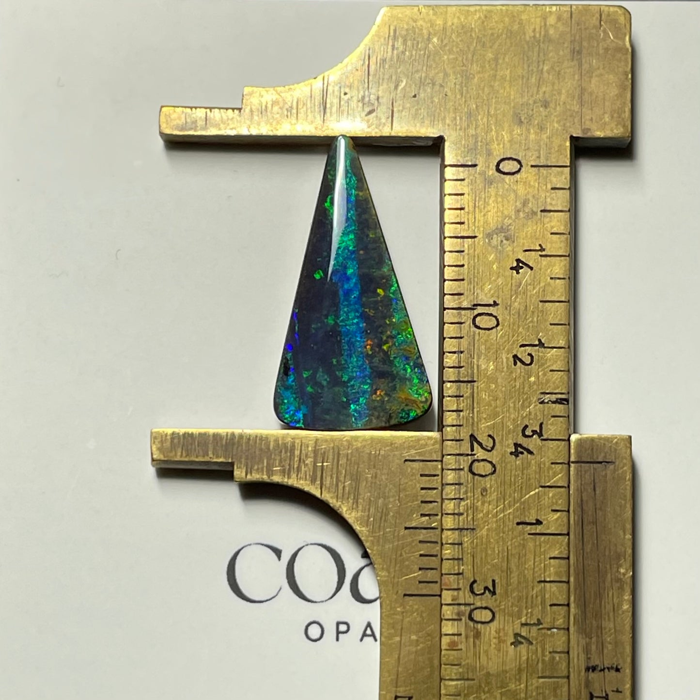 triangle - Striped boulder opal 6.2ct