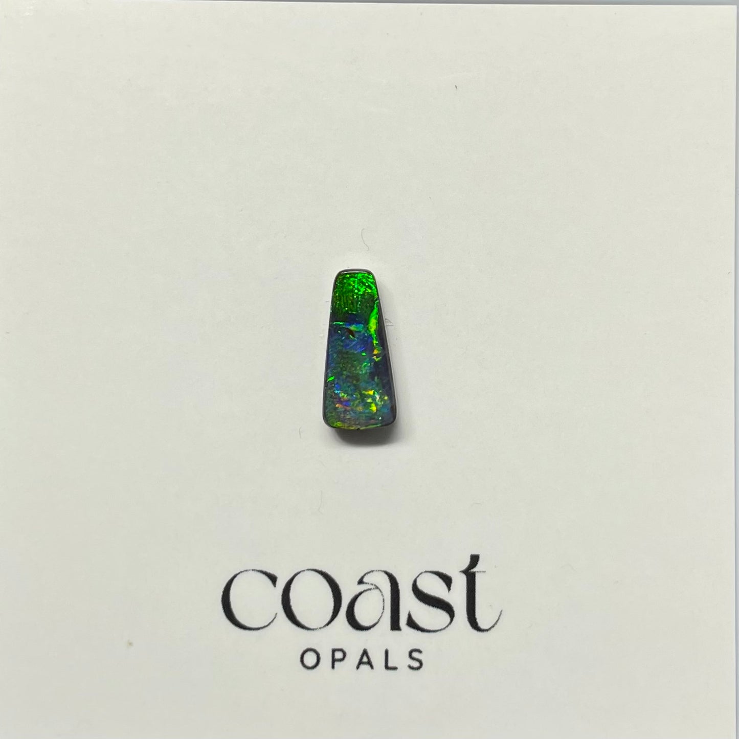 Green-Blue Freeform Boulder Opal 1.50ct