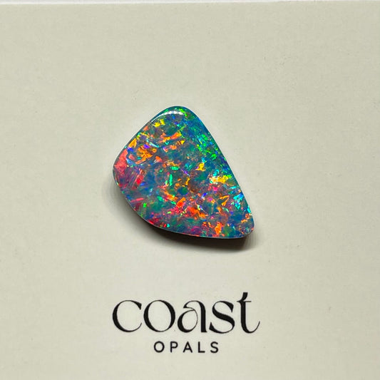 Multi-Color Triangular Boulder Opal 9.4ct