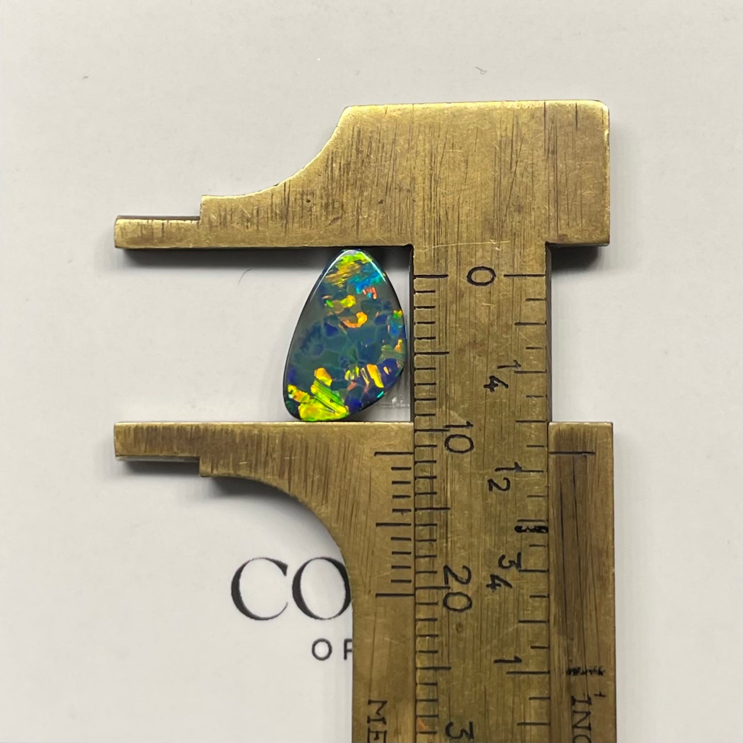 Multi-Color Freeform Boulder Opal 3.0ct