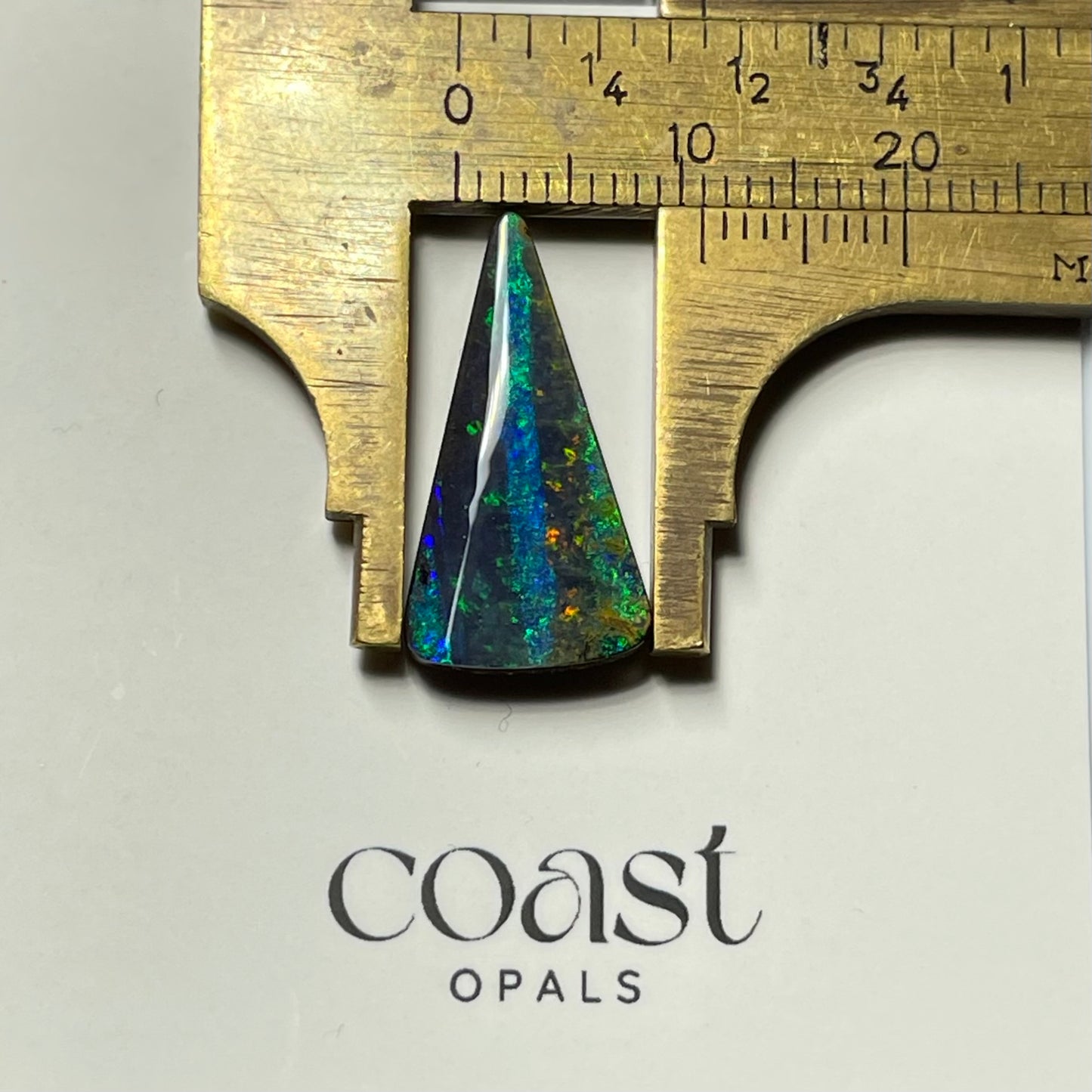 triangle - Striped boulder opal 6.2ct