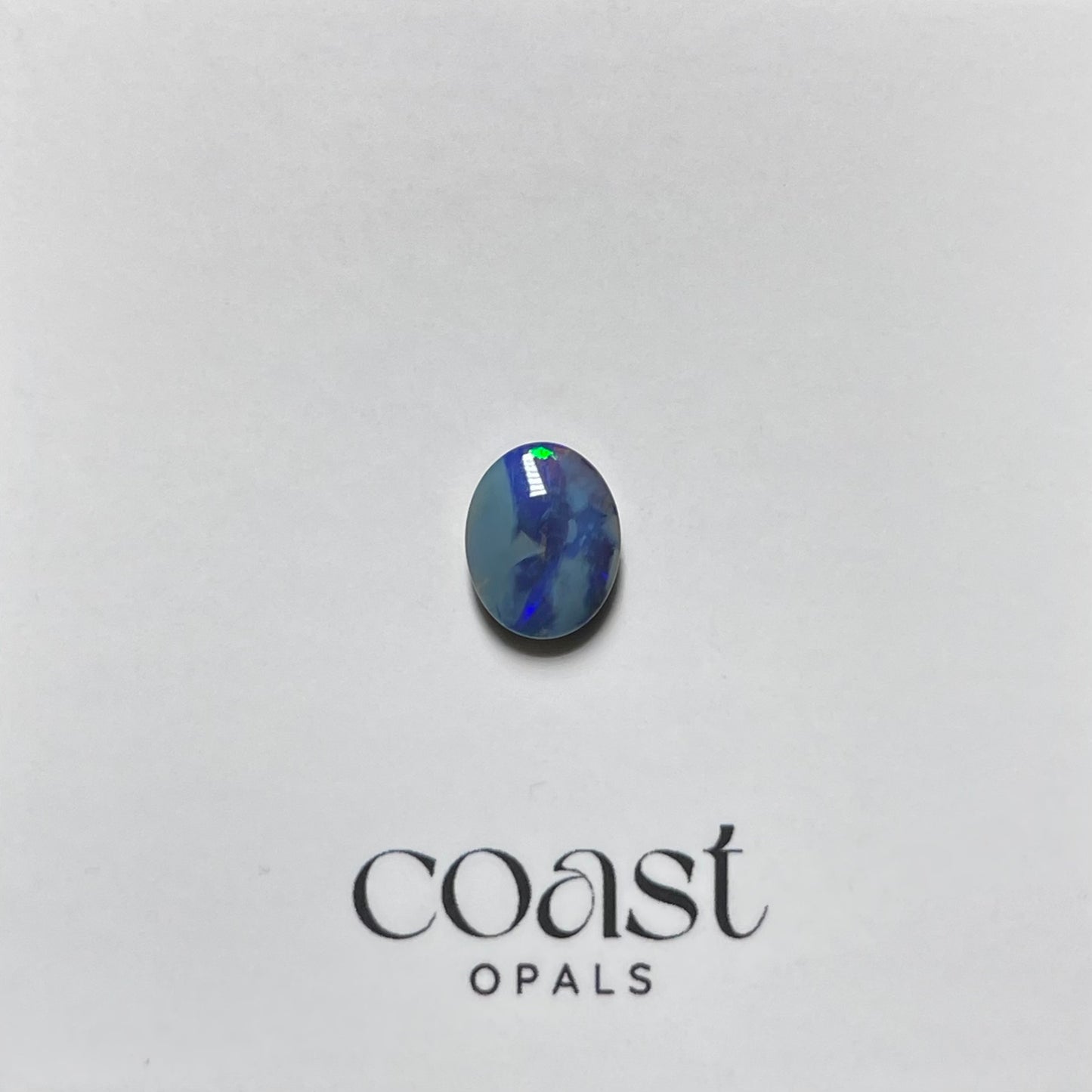 Calibrated - Stripped blue boulder opal 1.7ct