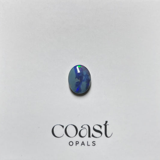 Calibrated - Stripped blue boulder opal 1.7ct