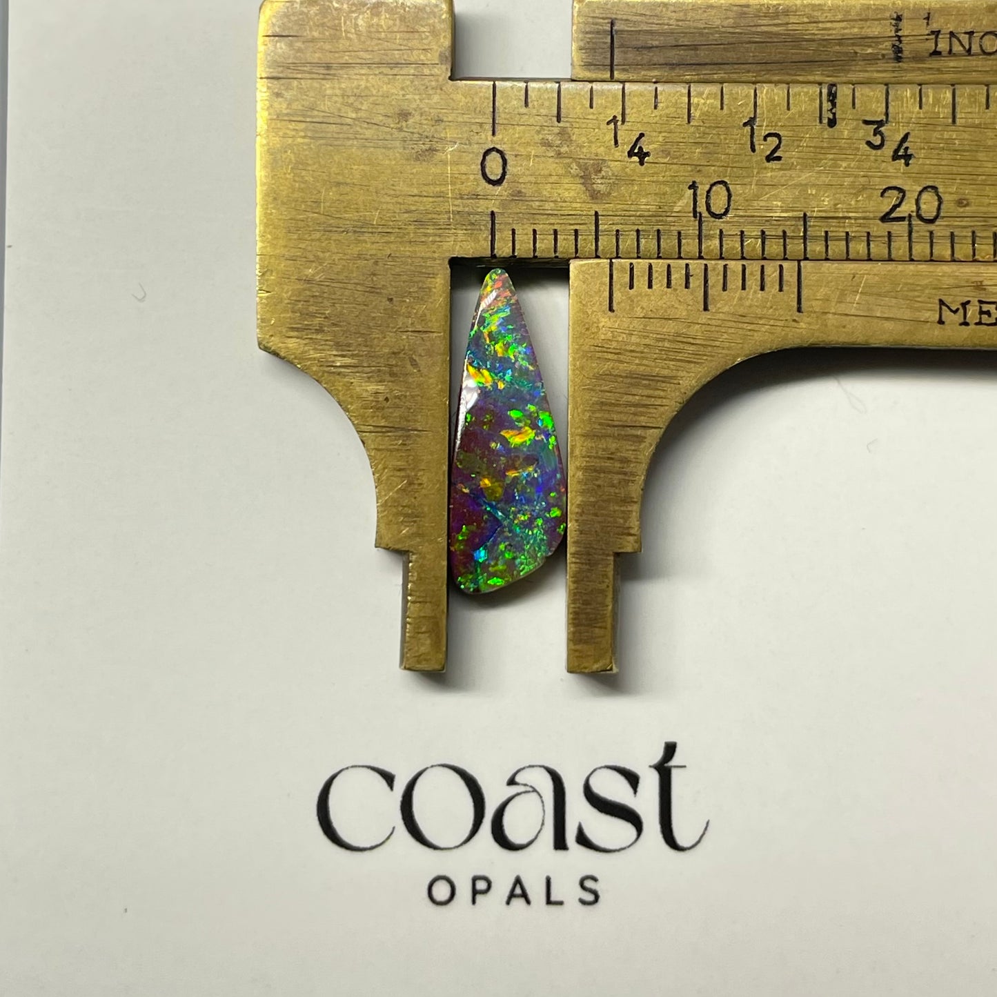 Multi-Color Freeform Boulder Opal 2.40ct