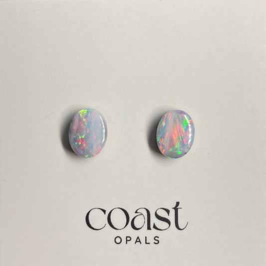 Pastel boulder opal pair 3.23ct