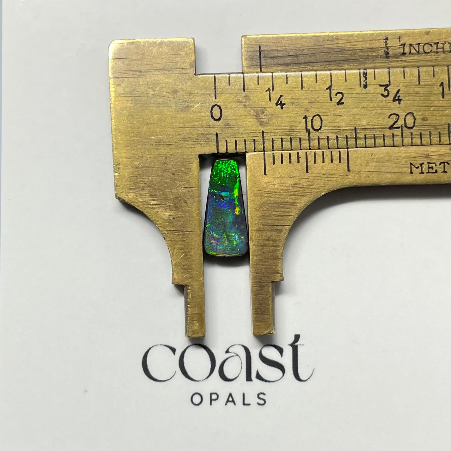Green-Blue Freeform Boulder Opal 1.50ct