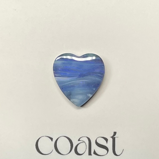 Heart - Moonlight dancing across deep ocean water