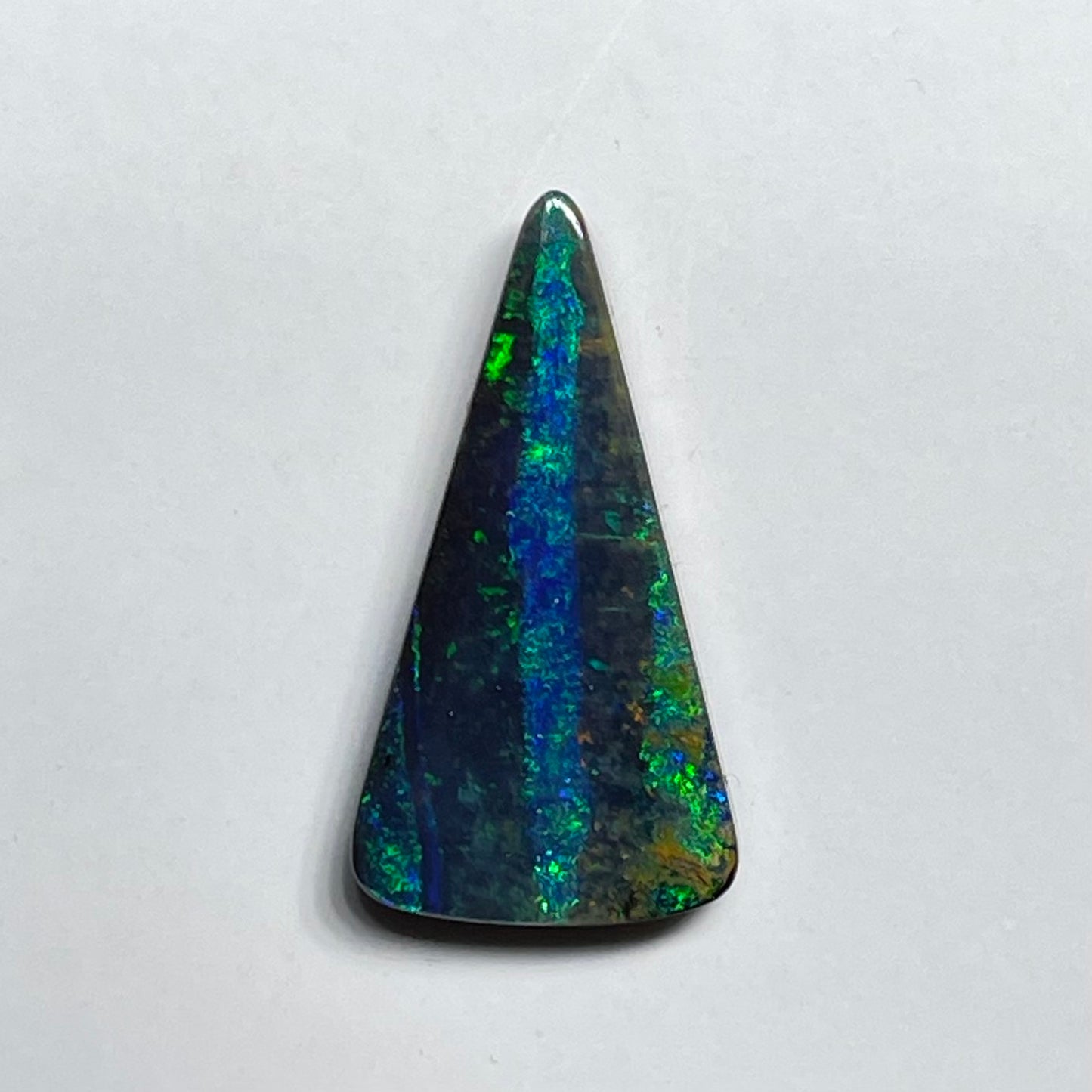Freeform - triangle Striped boulder opal 6.2ct